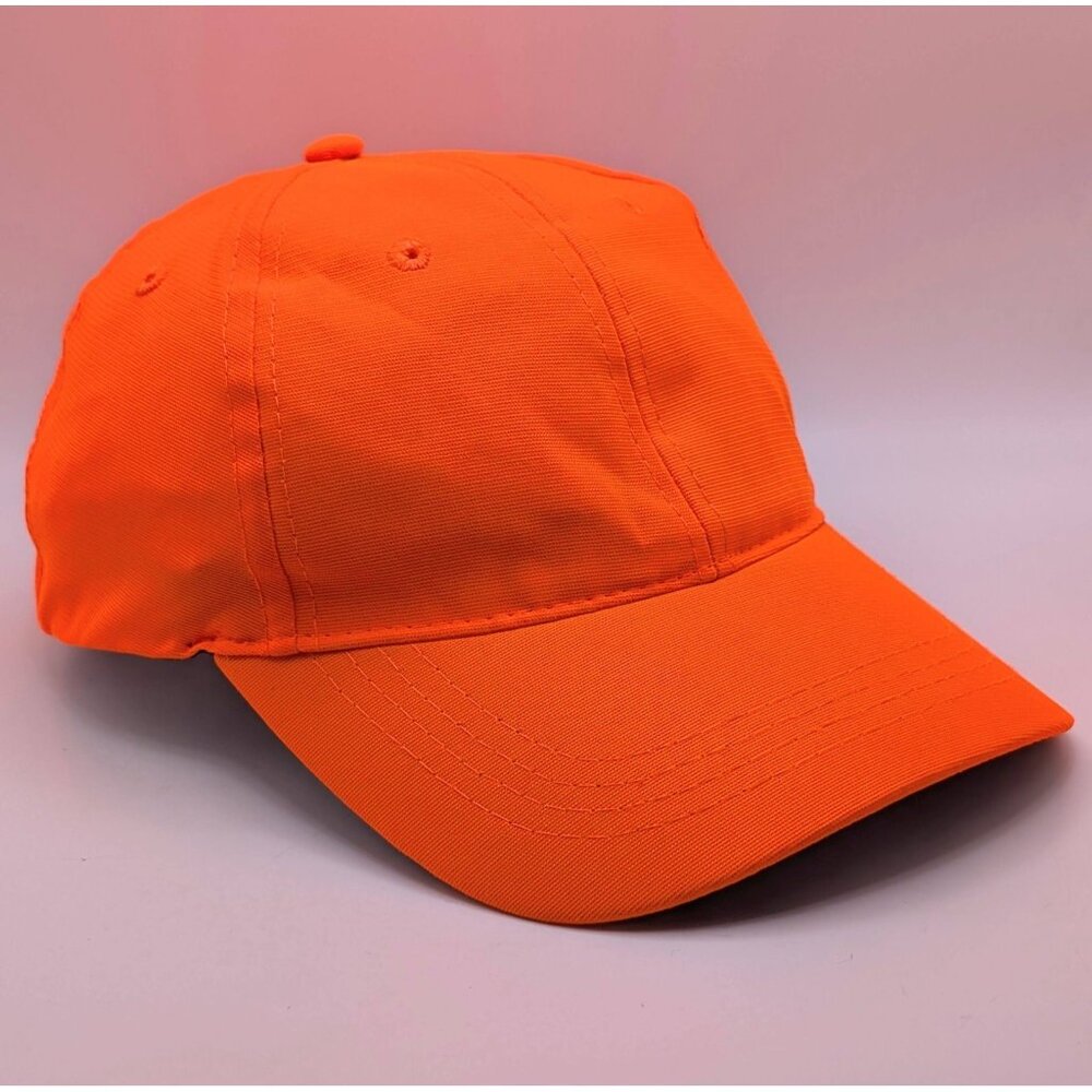 Paramount Outdoors Neon Orange Snapback Hat Cap Hunting Hiking Camping Unisex